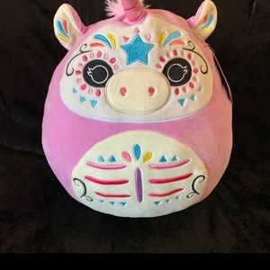 Astrid day of dead unicorn squishmallow